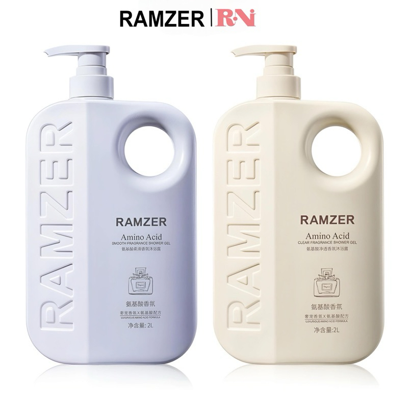 Sữa Tắm Truyền Trắng RAMZER Amino Acid 1L Hương Nước Hoa  Thanh Mát - Ngọt Ngào Làm Sạch Da