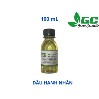 Dầu Hạnh Nhân - Dầu dưỡng môi - nguyên liệu làm son - nguyên liệu mỹ phẩm Greencosmetic 10mL - 50mL - 100mL