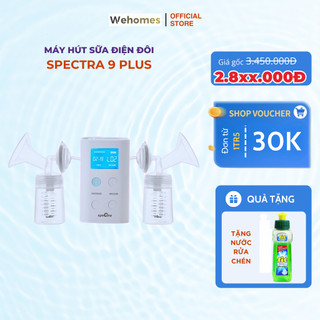Máy hút sữa điện đôi spectra 9 plus chính hãng hàn quốc
