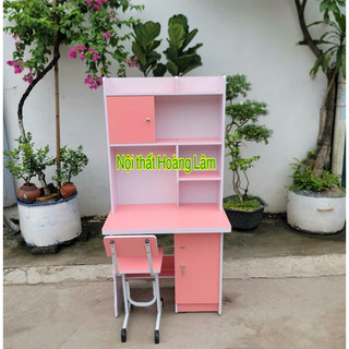 Bàn học liền giá sách dài 80 cm