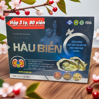 Hàu biển ( hộp 3 lọ) Tăng cường chức năng sinh lý nam