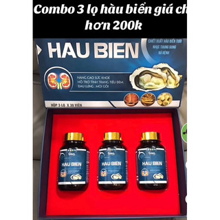 Hàu biển ( hộp 3 lọ) Tăng cường chức năng sinh lý nam