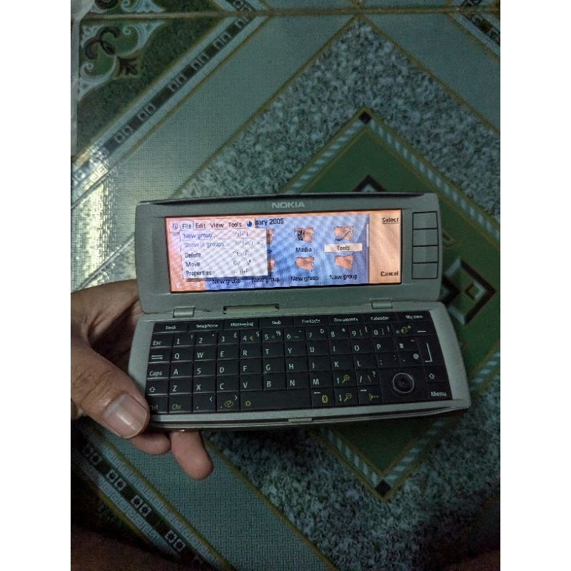 Xả kho xác điện thoại Nokia 9500 cổ tem FPT zin imei