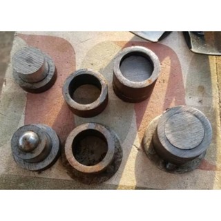 bộ 4 cái bản lề cửa cổng, bản lề cối xoay 360 độ sắt phi 38 45 51(2cái có bi và2 cái không bi) phụ kiện cửa cổng. bản lề