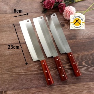 01 Dao bếp thái thịt rau củ thép không rỉ sắc bén