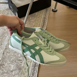 Giày sneaker 𝐓𝐢𝐠𝐞 𝐌𝐞𝐱𝐢𝐜𝐨 𝟔𝟔 𝐀𝐢𝐫𝐲 𝐆𝐫𝐞𝐞𝐧 🐸🐸