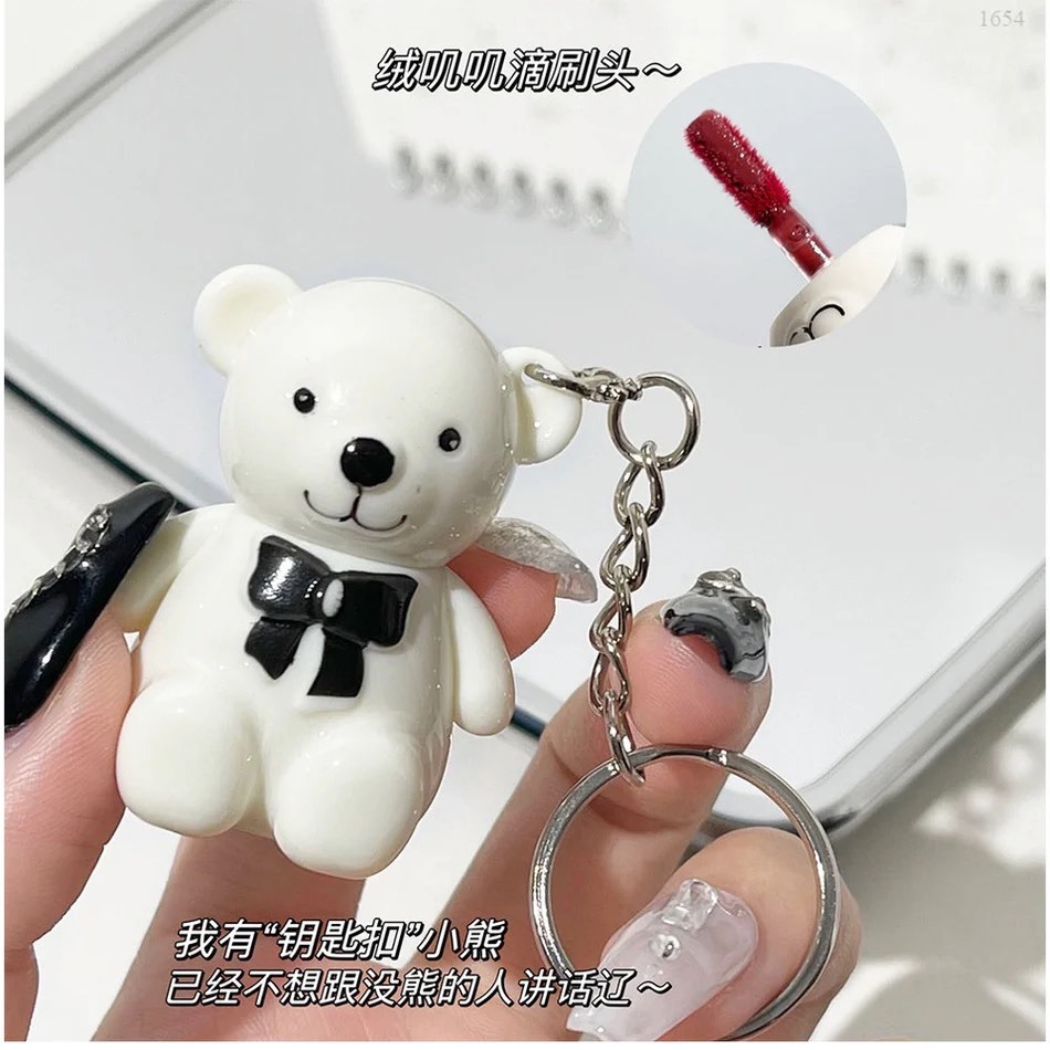 Son bóng ART VALUE thiết kế móc chìa khóa gấu trắng siêu cute