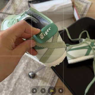 Giày sneaker 𝐓𝐢𝐠𝐞 𝐌𝐞𝐱𝐢𝐜𝐨 𝟔𝟔 𝐀𝐢𝐫𝐲 𝐆𝐫𝐞𝐞𝐧 🐸🐸
