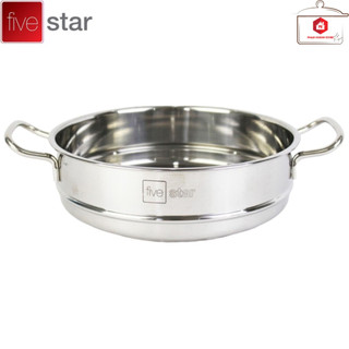 Thân Xửng Hấp Inox 430 FiveStar Standard 2 Quai Không Nắp ( 24cm / 26cm / 28cm / 30cm / 32cm )