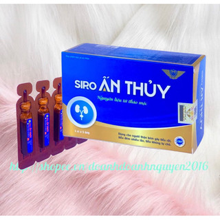 Siro  ẤN THỦY Thảo Dược Tự Nhiên -Hộp 20 ống -  Tiểu tiện nhiều lần, tiểu tiện không tự chủ, tiểu đêm, tiểu rắt.