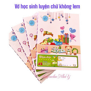 Vở học sinh luyện chữ 48 trang ô li 2.5mm