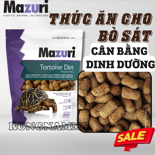 MAZURI 5M21 THỨC ĂN TỔNG HỢP CHO BÒ SÁT SULCATA RÙA CẠN RỒNG NAM MỸ IGUANA RÙA SAO ẤN GIÁ RẺ NHẤT SH