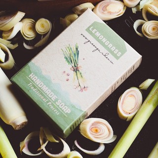 Xà phòng sả ( lemongrass handmade soap) Green Garden