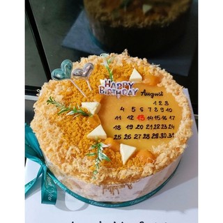 BÁNH SINH NHẬT TRỨNG MUỐI 24CM mẫu lịch (ĐẶT TRƯỚC 1 NGÀY)