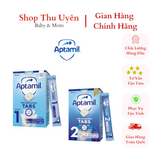 Sữa Aptamil Advanced Anh Hộp 24 Thanh Nhập Khẩu Chính Ngạch Có Tem Phụ