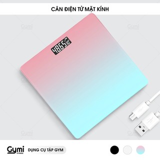 Cân Sức Khoẻ Điện Tử / Mặt Kính Cường Lực Nhiều Màu Sắc