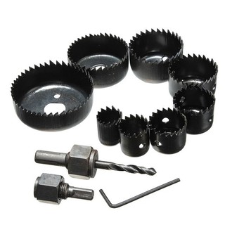 Bộ mũi khoan khoét lỗ 11 PCS