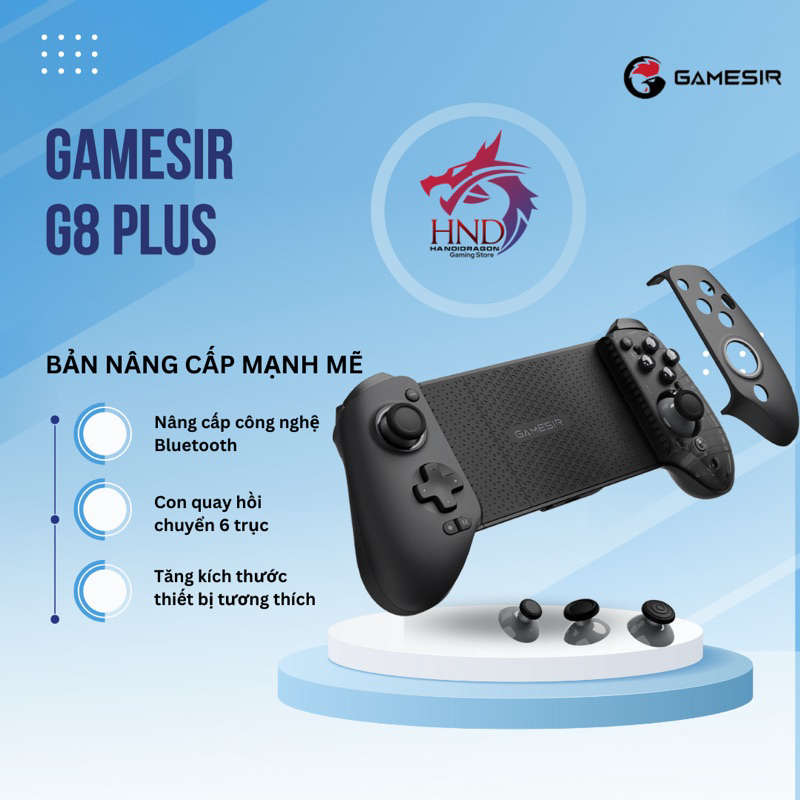 Tay cầm Gamesir G8 Plus (G8+) - Kết nối không dây - Mới nhất 2024
