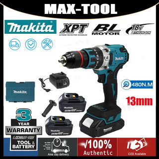 Thân máy khoan pin makita động cơ không chổi than, 3 chức năng khoan