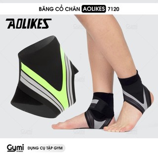 Băng Cổ Chân, Đai Quấn Bảo Vệ Mắt Cá, Bó Cổ Chân Chính Hãng Aolikes Tập Gym Thể Thao 7120