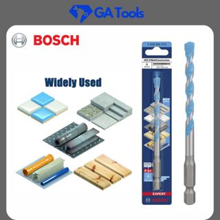 Mũi Khoan Đa Năng BOSCH HEX-9 MultiConstruction 3-12mm, chuôi lục giác phổ thông - GA Tools