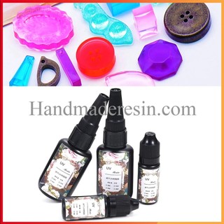 Keo Resin UV loại cao cấp làm trang sức (trong suốt khô nhanh không bọt khí)