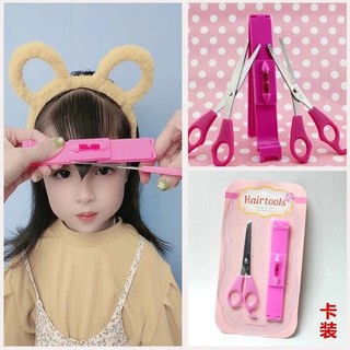 Dụng Cụ Cắt Tóc Mái Không Kéo