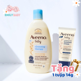 Sữa tắm chàm cho bé AVEENO BABY Eczema Cleansing 236ml