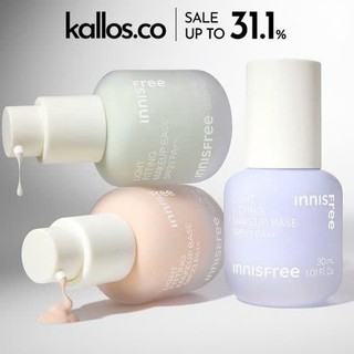 Kem Lót Innisfree Light Fitting, Moisture Silk Makeup Base - Kallos Vietnam