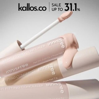 Kem Che Khuyết Điểm Innisfree Light Fitting Concealer, Dark Circle Cover - Kallos Vietnam