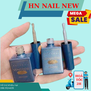 sơn gel nhũ Flash vendeeni siêu sáng chai 15ml làm móng HN NAIL NEW
