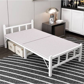 Giường gấp gọn khung sắt kèm đệm, giường ngủ gấp gọn - giường gấp gọn khung sắt