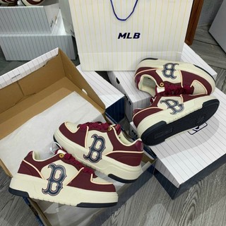 Giày M LB Chunky Liner Boston Red Sox Wine, Giày M LB Đỏ Mận Hàng Cao Cấp