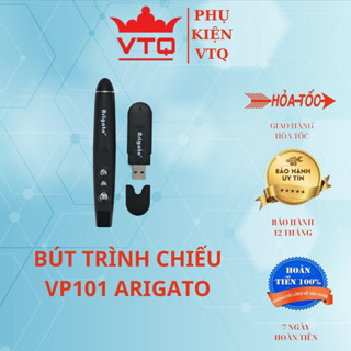  Bút Chỉ Laser  Arigato thuyết trình VP101 Bút Chiếu Vesine VP 101 Kèm Bao Da 