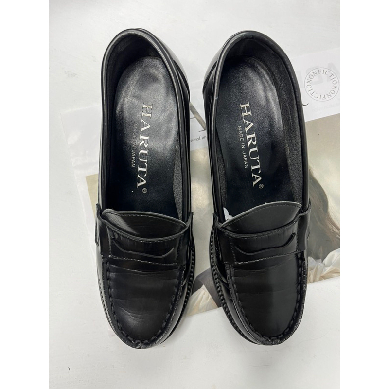 haruta loafer cao gót 5 phân (2hand) - size 36 (22.5 cm)