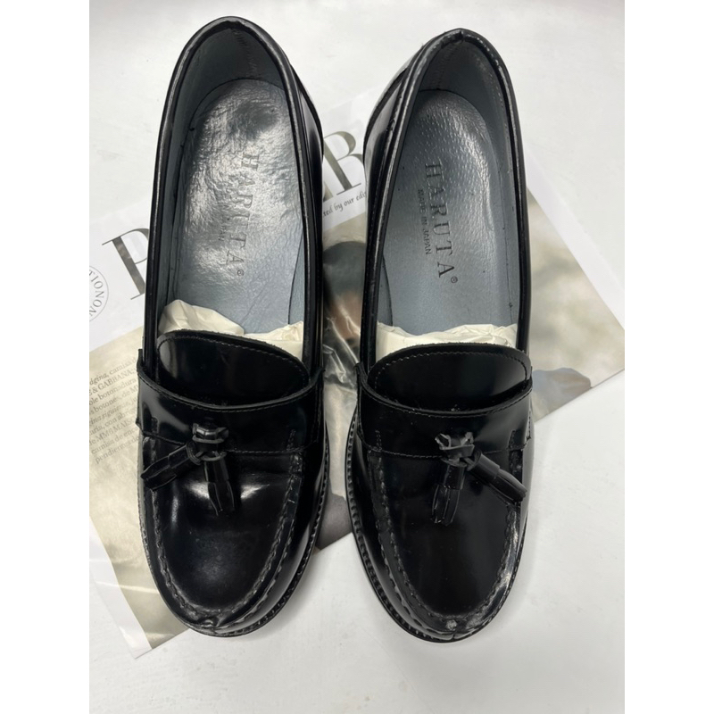 haruta loafer cao gót 5 phân 2hand  size 39 (24,5 cm)