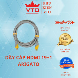 Dây hdmi, Cáp HDMI 19+1 Arigato 1.5m,3m,5m .Bảo hành chính hãng 5 Năm