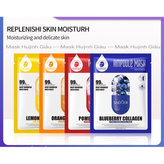 Mặt nạ ampoule tinh chất trái cây cao cấp