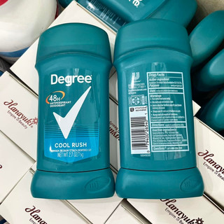 Lăn Khử Mùi Nam Dạng Sáp Degree Men 48h Cool Rush 76g Mỹ
