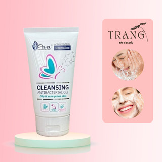  Sữa Rửa Mặt AVA Acne Control Cho Da Dầu Mụn - Face Wash Antibacterial Cleansing Gel 150m- Dr. Trang 