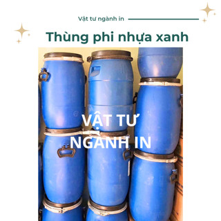 Thùng phuy nhựa 30 lít, phi nhựa xanh, thùng đựng nước 30 lít , đai nhựa