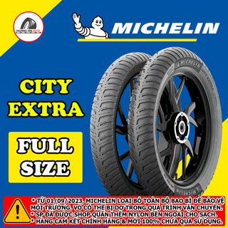 (CITY EXTRA ĐỦ SIZE) Vỏ lốp xe Michelin City Extra (gai mới nhất) cho tay ga và xe số