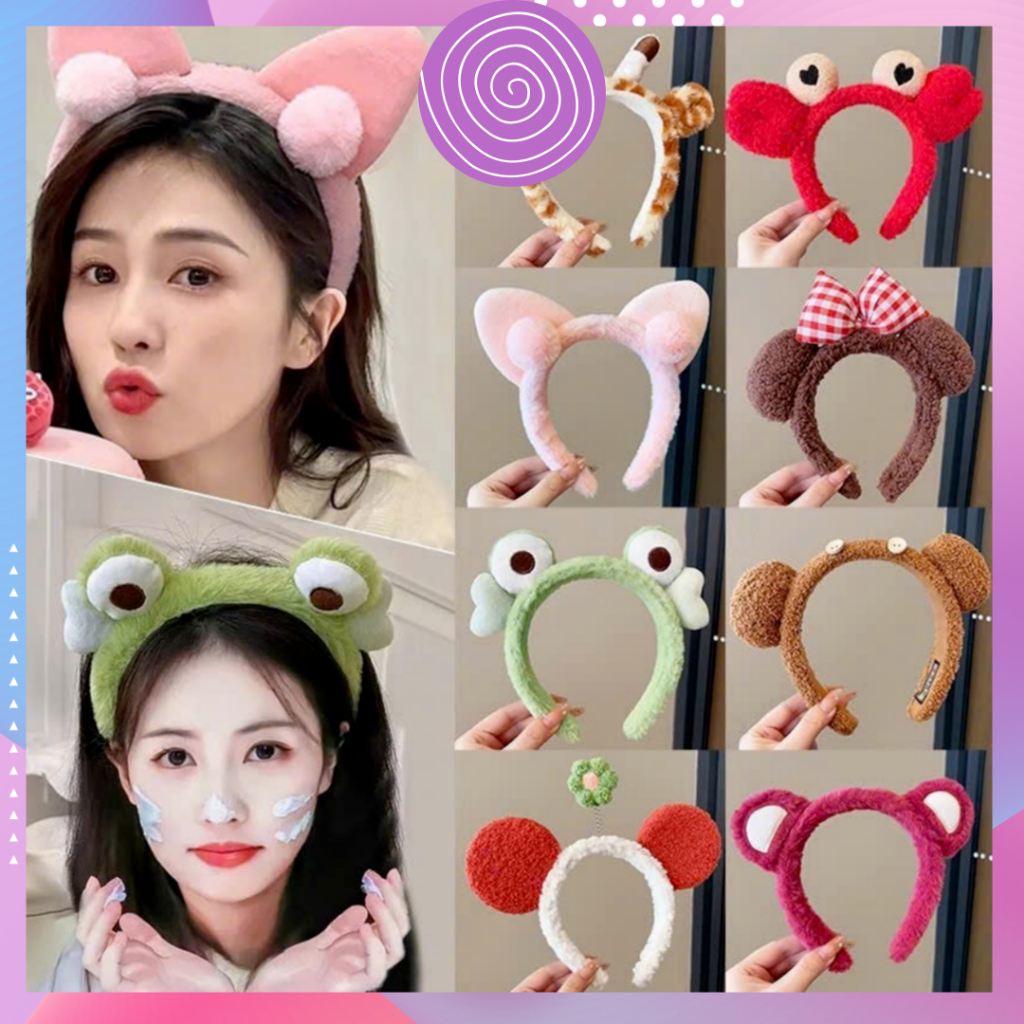 [BCT008] Băng đô, bờm cài tóc hình dễ thương