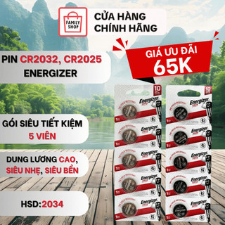 Pin cúc áo energizer lithium cr2032.