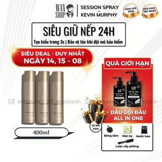Gôm xịt tạo kiểu tóc nam cao cấp Session Spray Kevin Murphy chính hãng - Waxshop - HR