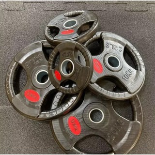 Bánh tạ gang đặcbọc cao su sử dụng đòn phi 50, tạ 10 kg - 5kg - 2,5kg hàng nhập khẩu, cao cấp