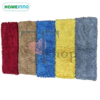 Tấm Lau Nhà Thay Thế San Hô 45cm Kiểu Cài Homeinno Vải Microfiber Nhiều Màu (KHÔNG CÂY LAU)