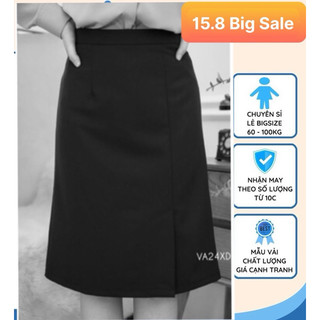 Chân váy bigsize nữ 60-100kg sỉ bigsize chân váy a suông công sở 60-100kg