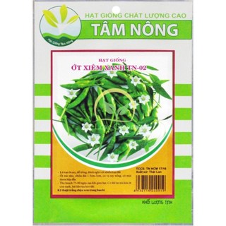 Hạt Giống Ớt Xiêm Xanh Tâm Nông - Gói 200Mg