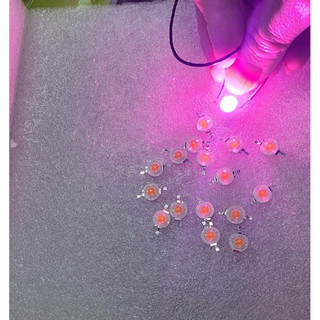 Đèn led tím công suất 1w 10 con